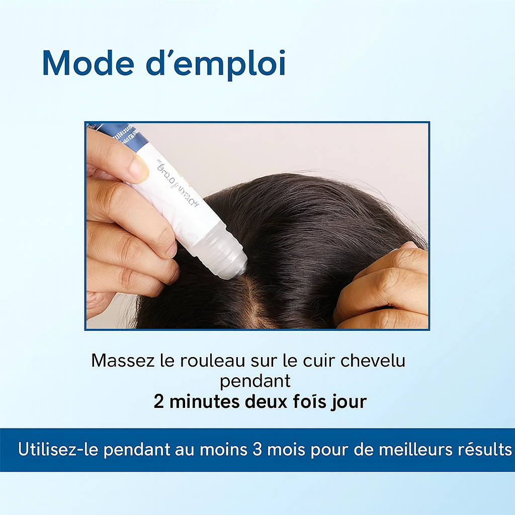 Arrêtez la chute de cheveux naturellement