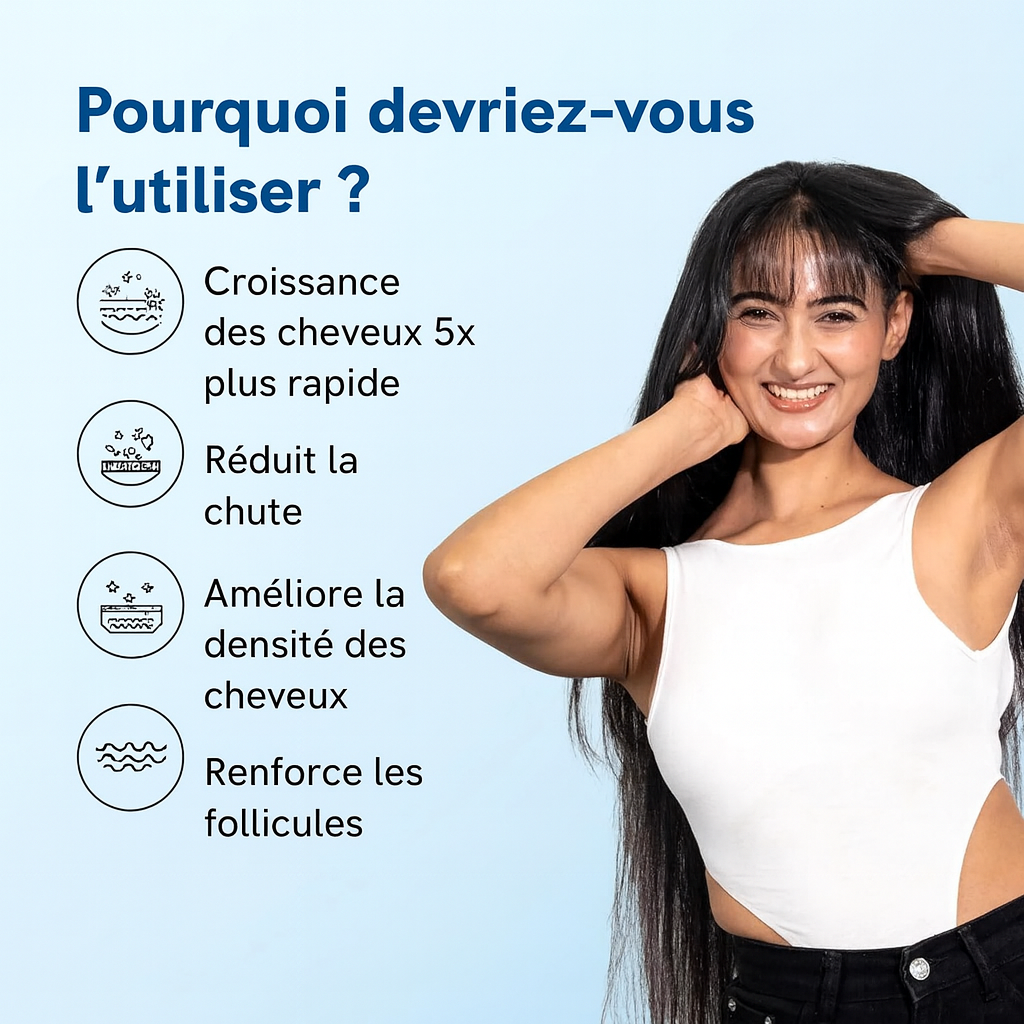 Arrêtez la chute de cheveux naturellement