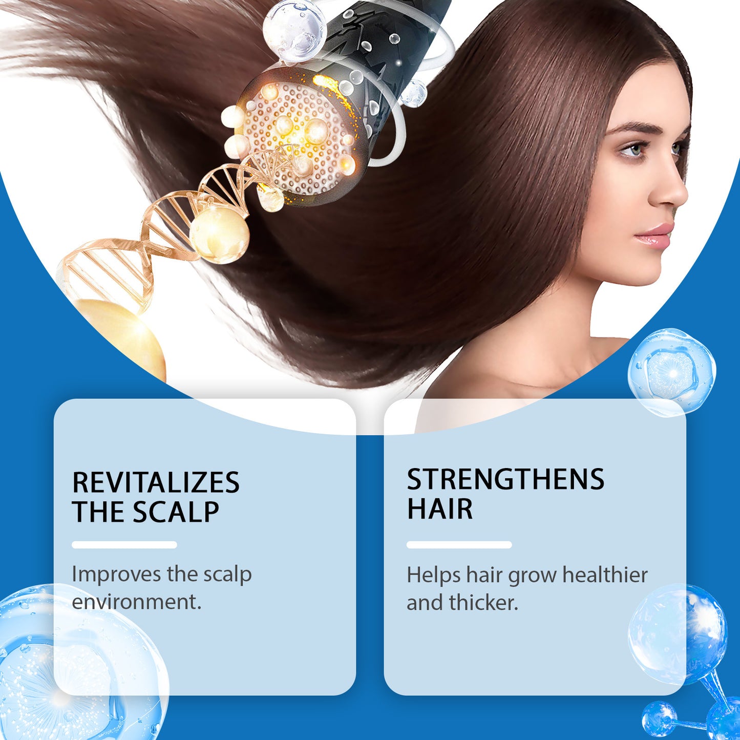 Moisturizing Scalp Moisturizing Lustrous Hair Care Daily Massage